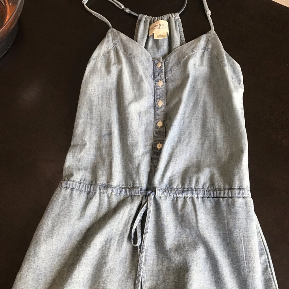 Denim & Supply Jean Denim Romper